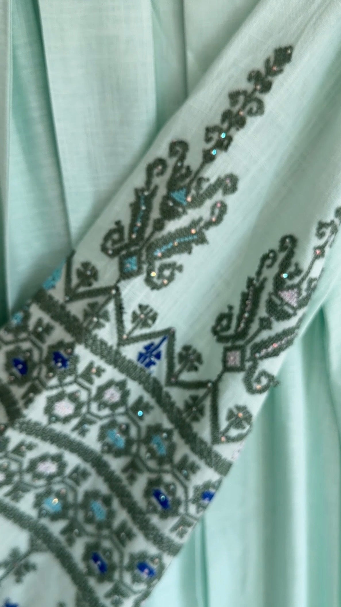 Tide of Tatreez Abaya