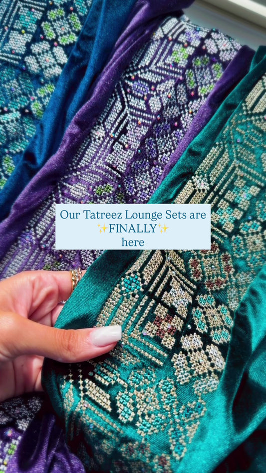 NEW Tatreez Lounge Set!